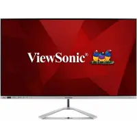 Viewsonic VX Series VX3276-2K-mhd-2, 81,3 cm (32"), 2560 x 1440 Pixel, Quad HD, LED, 4 ms, Silber