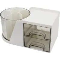 OEM 360-Gradiges Drehbüroorganizer - multifunktionelles Accessoire - 2 Schubladen