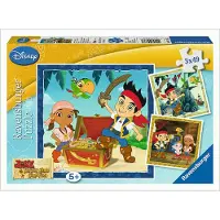 Ravensburger Jakes Piratenwelt. Puzzle 3 X 49 Teile