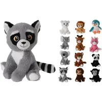 Merkloos Plüsch Wildtier Kuscheltier 20x18x25cm weiches Spielzeug Geschenk