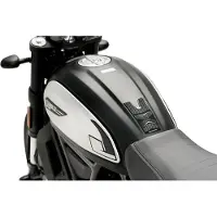 Puig 9131c Ducati Scrambler Tankprotektor Schwarz Schwarz One Size