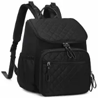 OEM Reise-Tasche mit großem Fassungsvermögen - Antidiefstal-Tasche - Reise-Tasche - Frauen-Tasche - Isolierte Tasche mit mehreren Kompartimenten - Geisolte Reise-Tasche - 38 * 32 * 15 cm - Schwarz