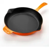 Lava Bratpfanne - 28 cm - 2.3 liter - Cast iron - Orange
