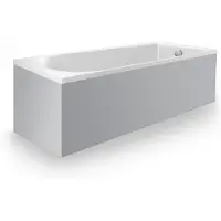 Duravit Rechteck-Badewanne D-Neo 160x70x46,5cm, EB-Version, 1 RS, weiß