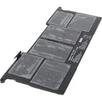 AccuCell Akku passend für A1495 für MacBook Air 11" A1465, Li-Polymer, 7,6V, 5100mAh, 39Wh, built-in, mit Werkzeug