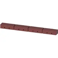 Siemens 3WA9111-0AN85 Stützer für DIN 43673 Frontanschlüsse Baugröße 2, Set für 3 Pole + N 3WA91110AN85