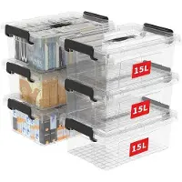 OEM Plastikbox 15x6 Stück mit Deckel und Griff
