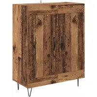 vidaXL Sideboard Altholz 69,5 x 34 x 90 cm Verbundholz und Eisen
