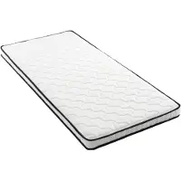 Fortuna Lai Federkernmatratze, Maße: 90 × 200 cm, Dicke: 12 cm, Härtegrad: H3, mit ergonomischen Modulen und Entlastung der Lendenwirbelsäule; gerollte Matratze