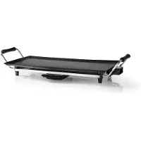 Melissa 16300029 Teppanyaki-Grillplatte 2000 W 47,5 x 26,5 cm Fettauffangschale