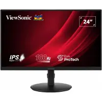 Viewsonic LED-Monitor "VS19713(VG2408A-MHD)", Energieeffizienz: E, schwarz, B:54,2cm H:32,3cm T:4,4cm, Monitore, LED-Monitor