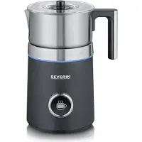 Severin Spuma 700 Plus, Automatic milk frother/warmer, Schwarz, Edelstahl, Edelstahl, 350 ml, 700 ml, 0,7 l