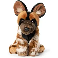 Living Nature Kuscheltier African Wild Dog Spielzeug Hund