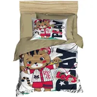 L'essentiel Maison , PH144, Baby-Bettbezug-Set, Khaki, 100 x 150 cm
