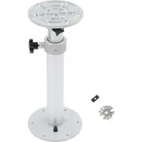 Gistuch Tischsockelbein 460 bis 700 mm verstellbar um 360° drehbar für Wohnmobil, Wohnmobil, Wohnwagen, Boot, Yacht, Zuhause