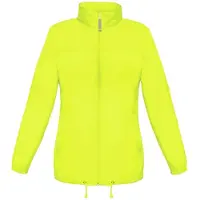 B&C Sirocco Damen Jacke, Leicht FK106 (L) (Ultra Gelb)