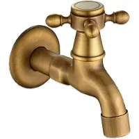 OEM Bronze Waschtischarmatur Wandmontage Kaltwasserhahn