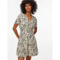 Vero Moda Minikleid "VMKORA S/S SHORT DRESS WVN BTQ" Viskose