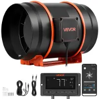 Vevor 203mm Rohrventilator Regelbar