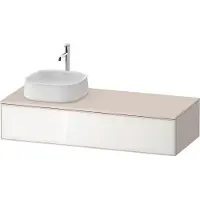 Duravit ZE4812L64830000 Konsolen-WTU wandh. Zencha 550x1300x2
