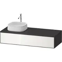 Duravit ZE4812L64800000 Konsolen-WTU wandh Zencha 550x1300x28