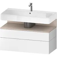 Duravit Waschtischunterschrank Qatego 99x47x59cm, T m/we m, 1 Kast, m Nischenb