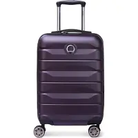 Delsey PARIS Air Armour 4DR Expandable Cabin Trolley 55 Dark Purple violett