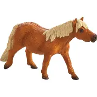 Small Foot Mojo Fun Shetland Pony, 3 Jahr(e), HORSE WORLD, Braun, Weiß, Polyvinylchlorid (PVC)
