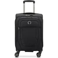 Delsey Helium Dlx 2.0 55 Cm Expandable 35l Koffer Auf Rollen Schwarz S Schwarz S
