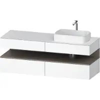 Duravit QA4778043180010 QTG KWTU WH Ek. 1600x550x600 Wß Mt. H