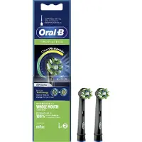 Oral-B CrossAction Clean Maximiser Brush Heads, 2 Stück(e), Schwarz, CleanMaximiser, Ungarn, , 10,9 g