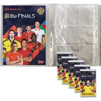 Topps Road to 2022 UEFA Nations League Trading Cards - 1 Leere Sammelmappe + 5 Booster