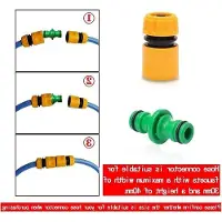 OEM Gartenschlauchadapter-Wasserhahnadapter - Gartenschlauchanschluss - Wasserhahn Gartenschlauchverbinder - Gartenschlauchanschluss - Für Garten Balkon grün