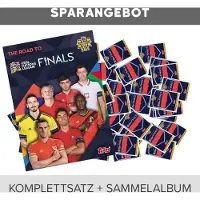 Topps - Road to 2022 UEFA Nations League - Alle 214 Karten + Sammelmappe (ohne limitierte oder andere Sonderkarten)