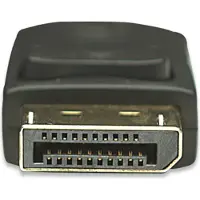 Techly 1.8m VGA/DisplayPort, 1,8 m, VGA (D-Sub), DisplayPort, Männlich, Männlich, Nickel