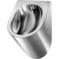 Delabie Urinal DELTA Anschl. von hi. Edst. 1.4301 außen sat innen pol.