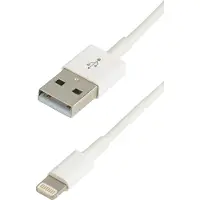 Erard 728335, Weiß, USB A, Apple 30-pin, 0,95 m, Männlich, Männlich