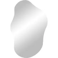Freiraum Spiegel >Palermo< in Glas, Alu, Glas - 40x60x0,5cm (BxHxT)