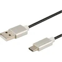 Erard 722449, 1 m, USB C, USB A, Schwarz