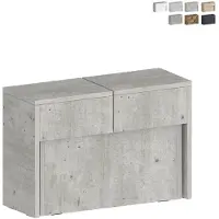 Web Furniture Ausziehbare Bank 66-290cm für Esstisch Konsole Pratika A - Beige