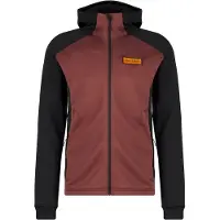 Ajungilak - Stretch Hooded ML Jacket - Fleecejacke Gr L rot/schwarz