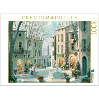 CALVENDO Puzzle Bella Europa - Winterzauber in der Provence | 1000 Teile Lege-Größe 64 × 48 cm Foto-Puzzle für glückliche Stunden