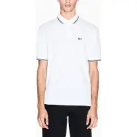 Armani Exchange für Herren. XM001287AF17321U0009 Polo Classic weiß (L), Baumwolle, Klassisch, Kurzarm