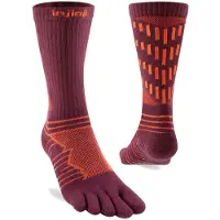 Injinji - Ultra Run Crew - Laufsocken Gr 47,5+ rot