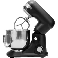 Champion Küchenmaschine 5 l, 1000 W, Mattschwarz, 12 Geschwindigkeiten