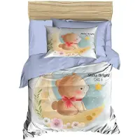 L'essentiel Maison , PH179, Baby-Bettbezug-Set, Lila, 100 x 150 cm