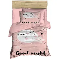 L'essentiel Maison , PH133, Baby-Bettbezug-Set, Rosa, 100 x 150 cm