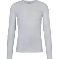 Falke Herren Langarmshirt Warm, S, Weiß, Uni