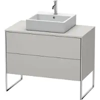 Duravit Waschtischunterschrank XSquare 100x54,8cm, bg m, f Kons, 2 Ausz., steh.