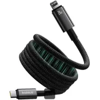 Baseus Magnetický nabíjecí kabel Tungsten USB-C/Lightning 1m 20W černý